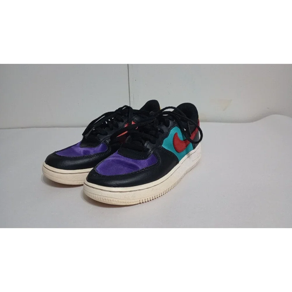 Nike Air Force Sz 12C Multicolor Athletic Shoes Sneakers DN4178-001 NBA Charm